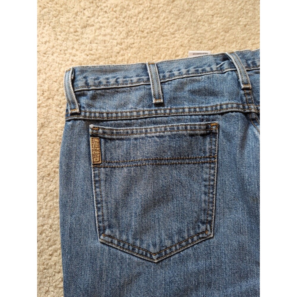 CINCH Men's BRONZE LABEL Regular Fit Medium Stone Wash Jeans 36x32 M90632001 YKK - Picture 3 of 14